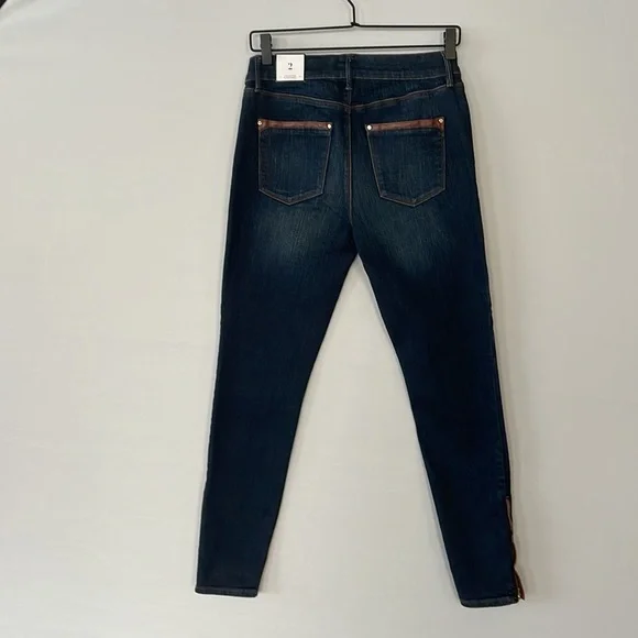 NWT WHBM Mid Rise Skinny Ankle Jeans 2R - Picture 7 of 16